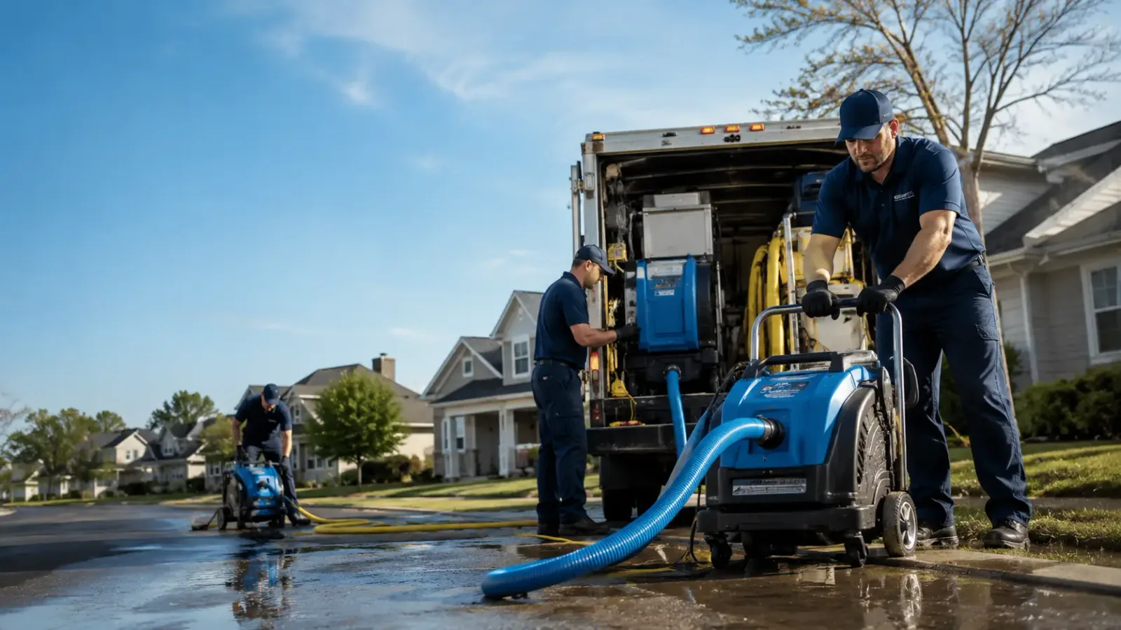 Flood Damage Cleanup in Newport, MI